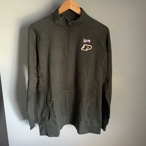 NWT Ouray 1/4 Zip Padres Grey Sweater